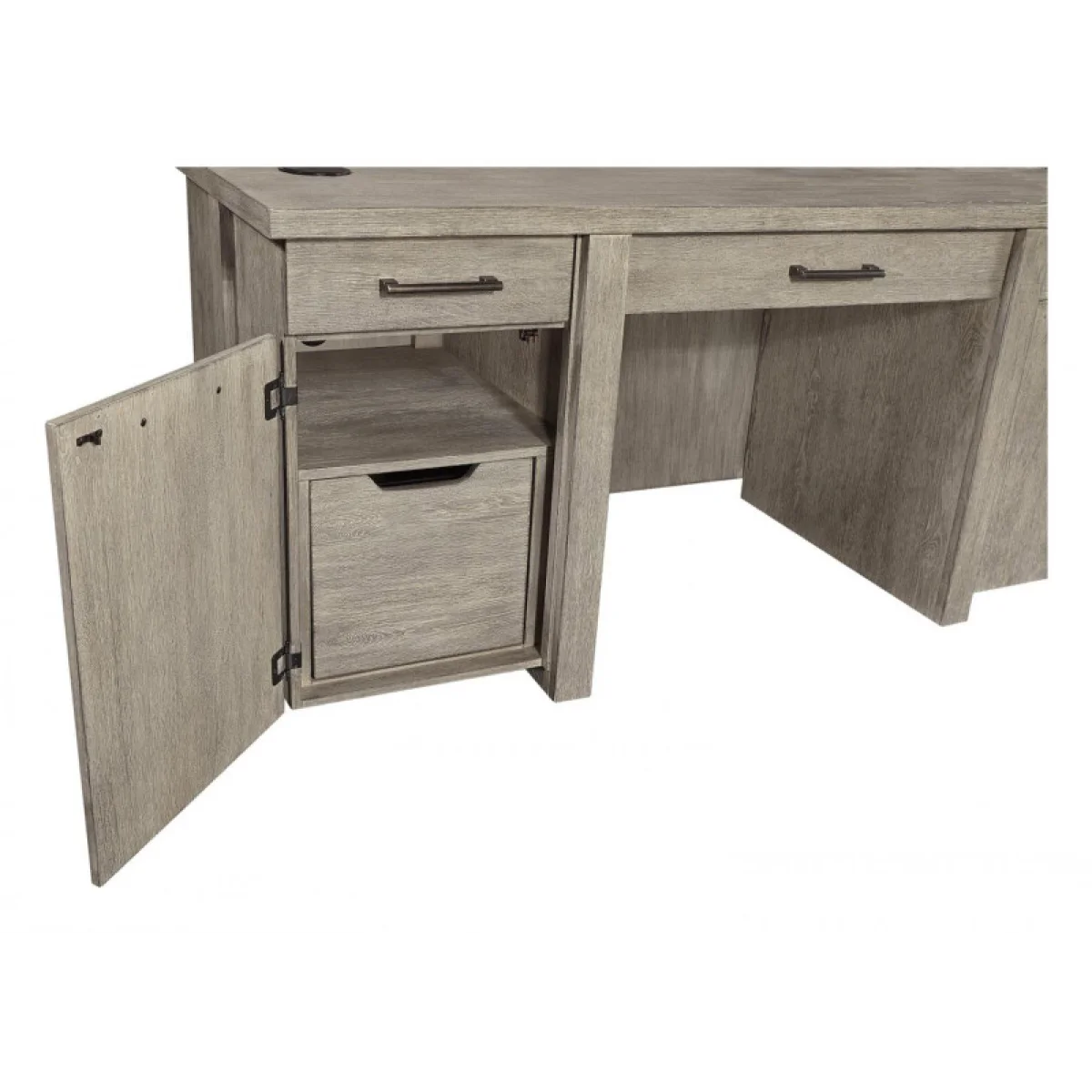 Platinum Credenza Desks Aspen Home 13