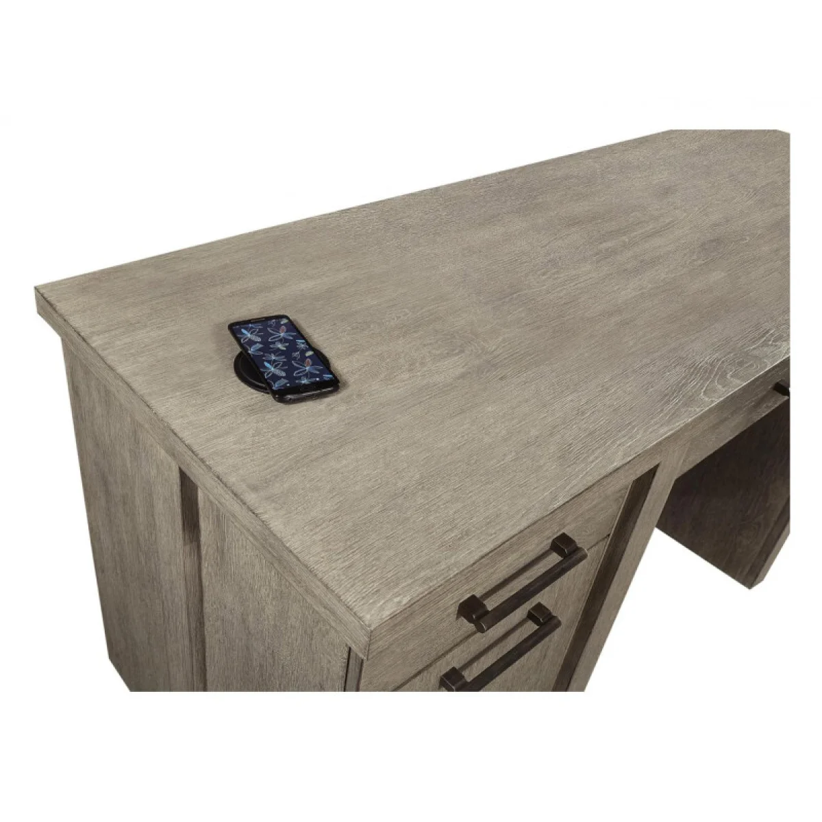 Platinum Credenza Hutch Desks Aspen Home 16