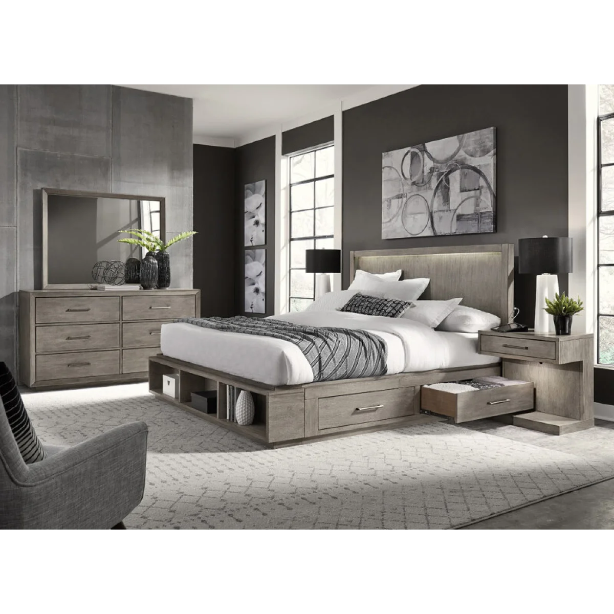 Platinum Dresser Dressers Aspen Home 10