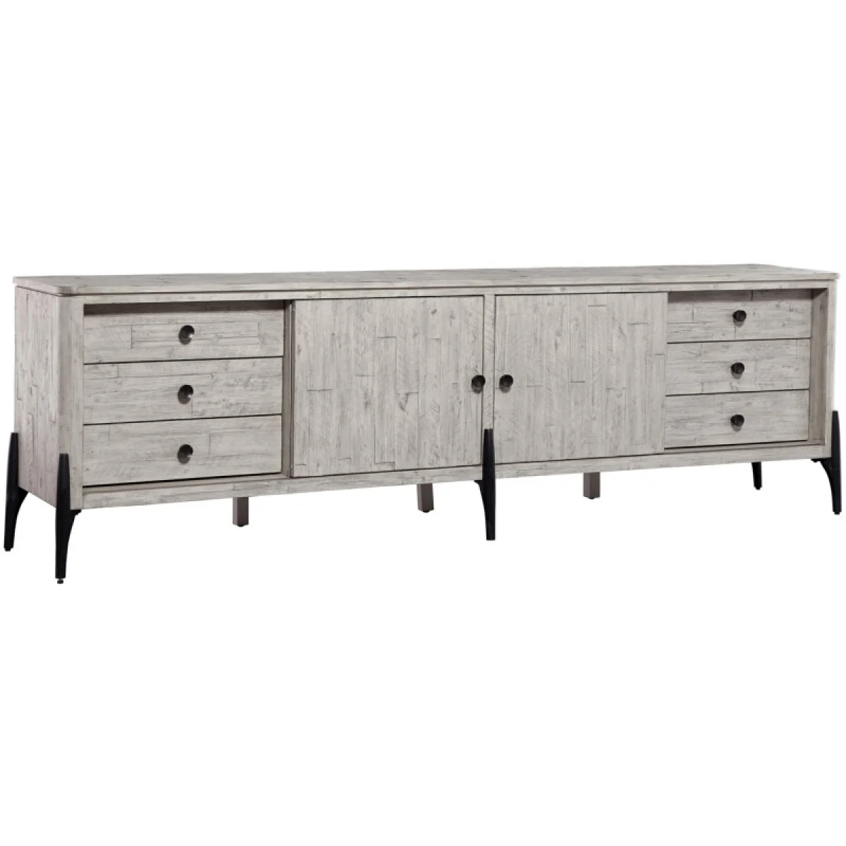 Zane 95″ Console Entertainment Stands Aspen Home 4