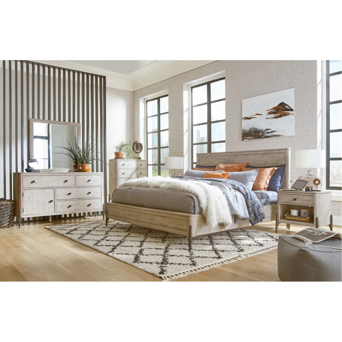Zane King Panel Hb Bed Parts Aspen Home 16