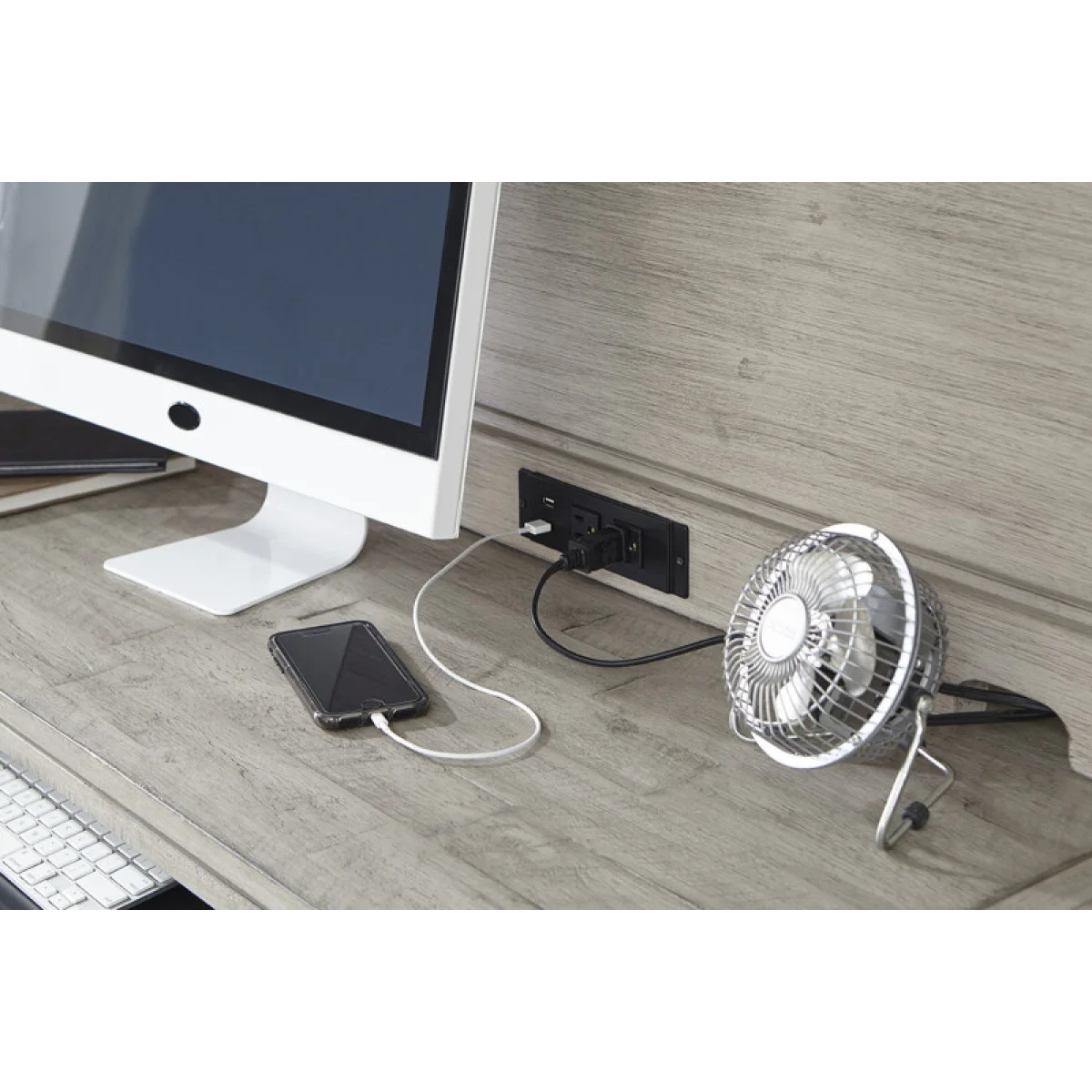 Zane Modular Desk I256HOGRP1 Desks Aspen Home 17