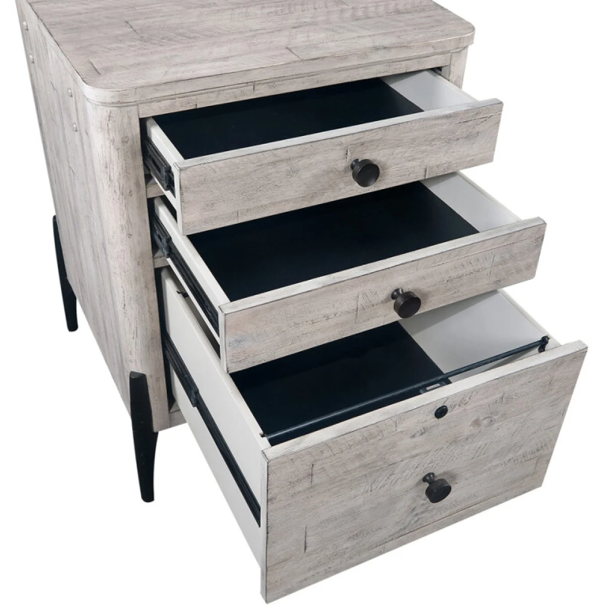 Zane Credenza & Hutch I256HOGRP3 Desks Aspen Home 7