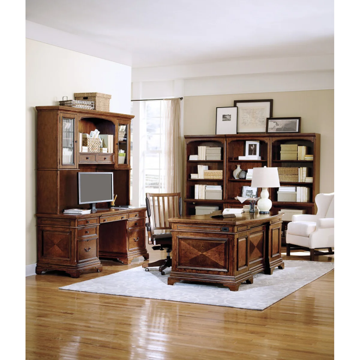 Hawthorne Door Bookcase Bookcases Aspen Home 6