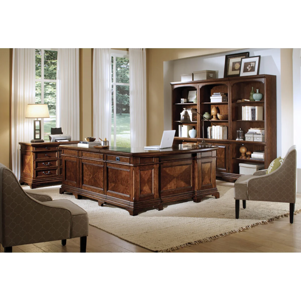 Hawthorne Door Bookcase Bookcases Aspen Home 7