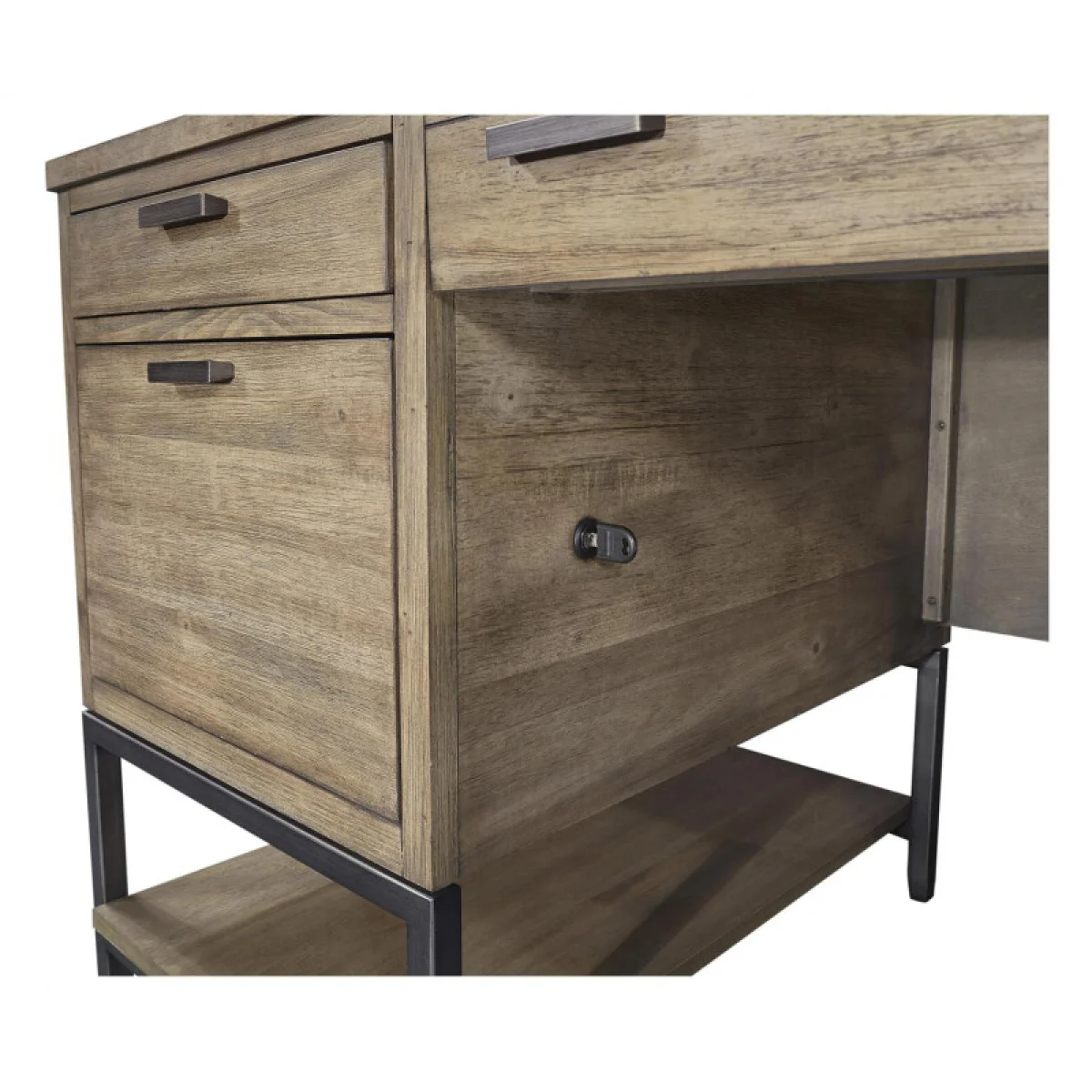 Trellis Open Ped Desk Desks Aspen Home 14