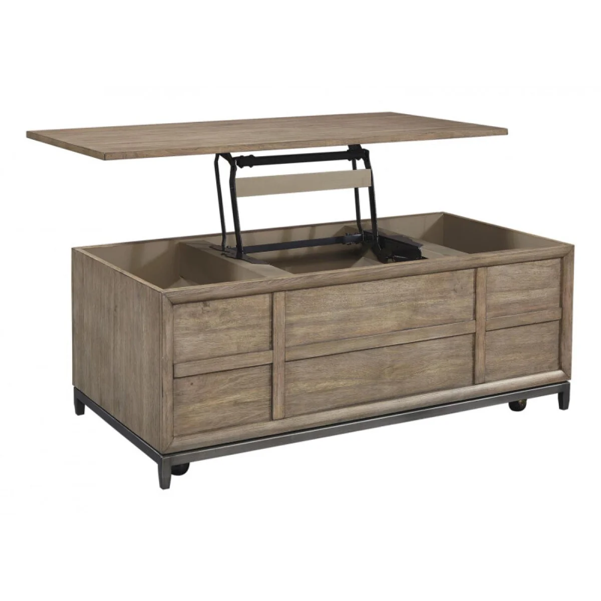 Trellis Lift Top Cocktail Table Cocktail & Coffee Tables Aspen Home 9