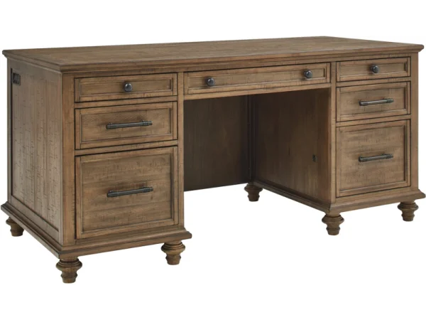 Hensley 66″ Executive Desk Desks Aspen Home