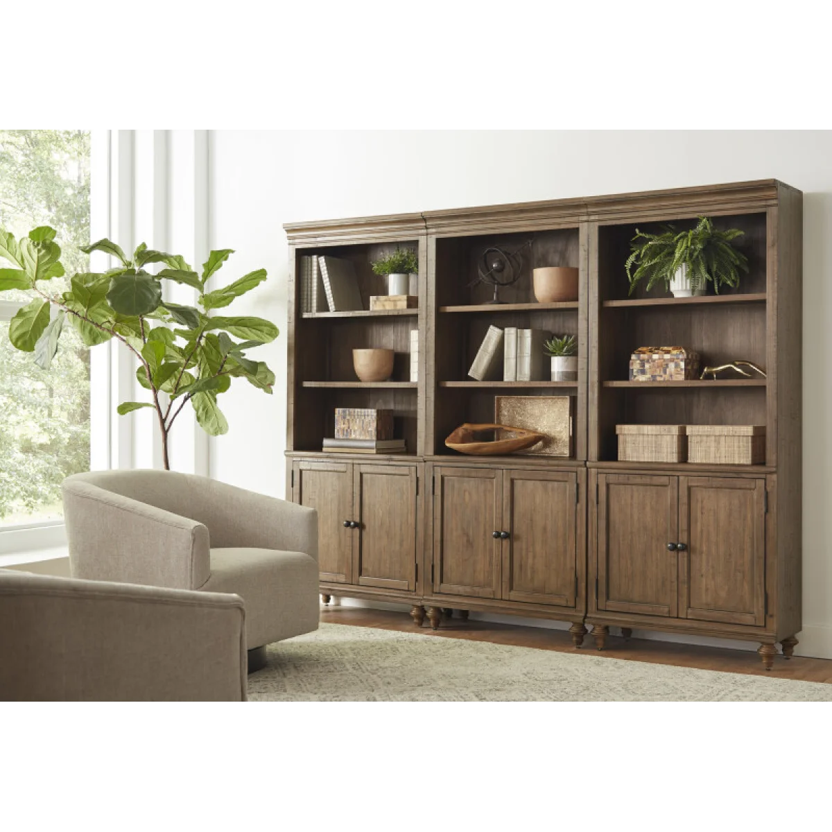 Hensley Door Bookcase Bookcases Aspen Home 6