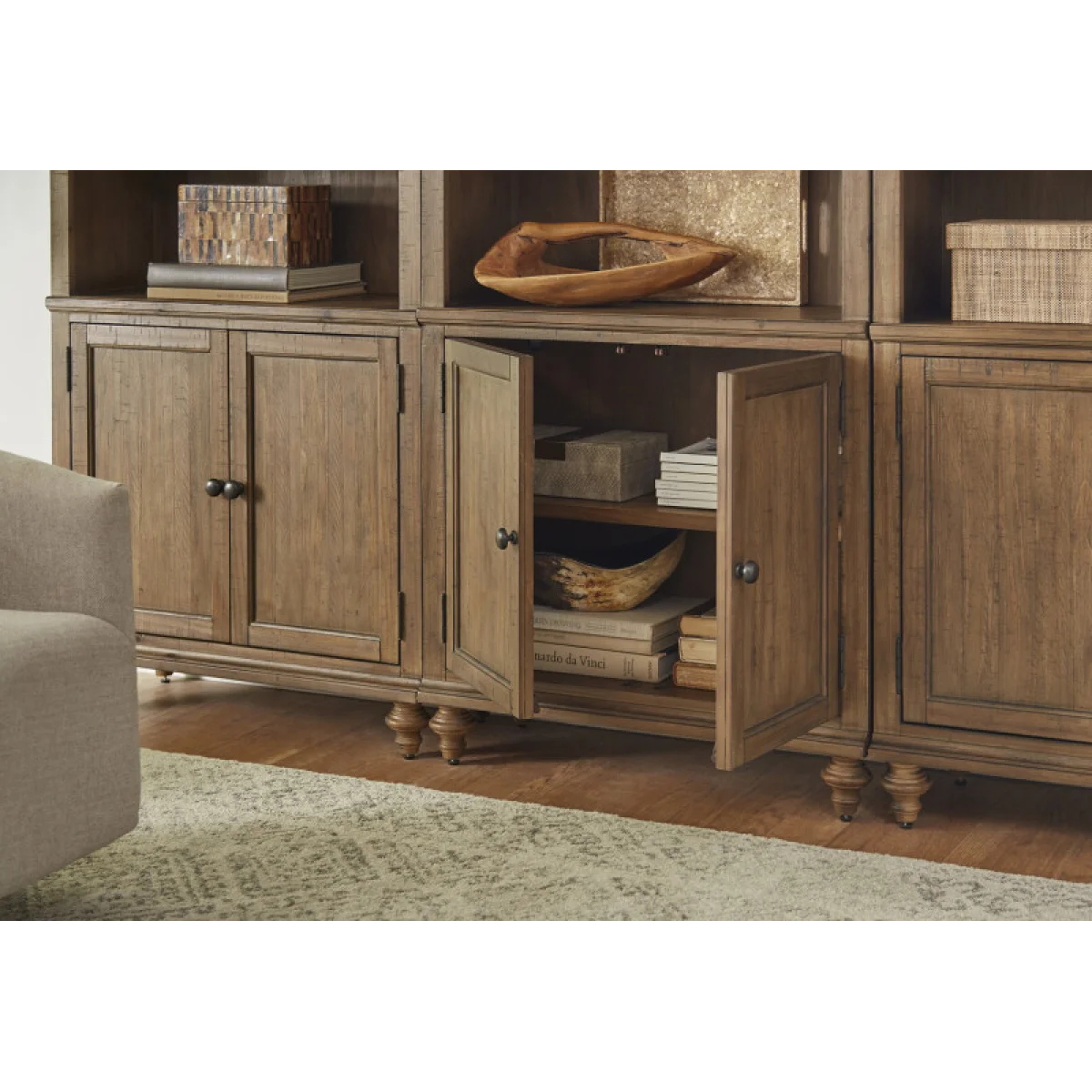 Hensley Door Bookcase Bookcases Aspen Home 10