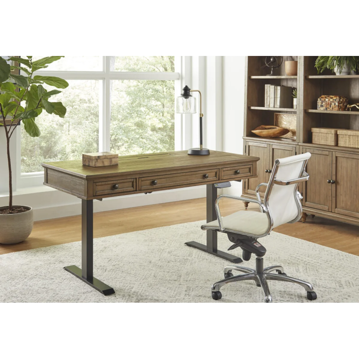 Hensley 60″ Adj. Lift Desk Top (for Iuab-301-2) I3002-360T Desks Aspen Home 6