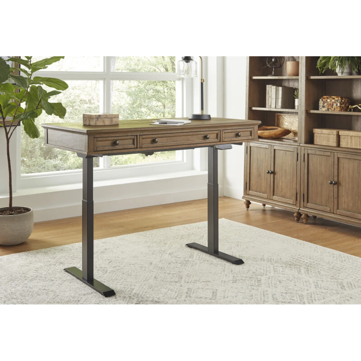 Hensley 60″ Adj. Lift Desk Top (for Iuab-301-2) I3002-360T Desks Aspen Home 7