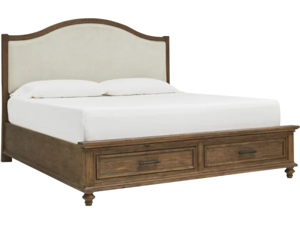 Hensley King Upholstered Hb Bed Parts Aspen Home