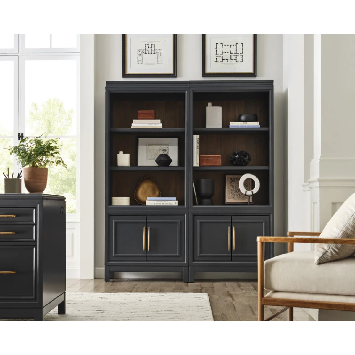 Alexander Door Bookcase Bookcases Aspen Home 6