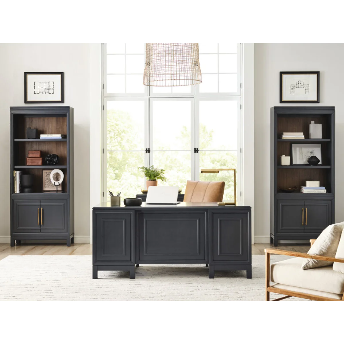 Alexander Door Bookcase Bookcases Aspen Home 8