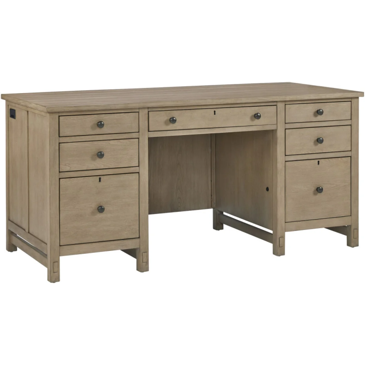 Emerson 66″ Executive Desk Desks Aspen Home 4