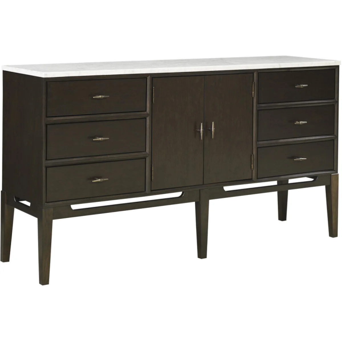 Sutton Sideboard Dining Storage Aspen Home 4
