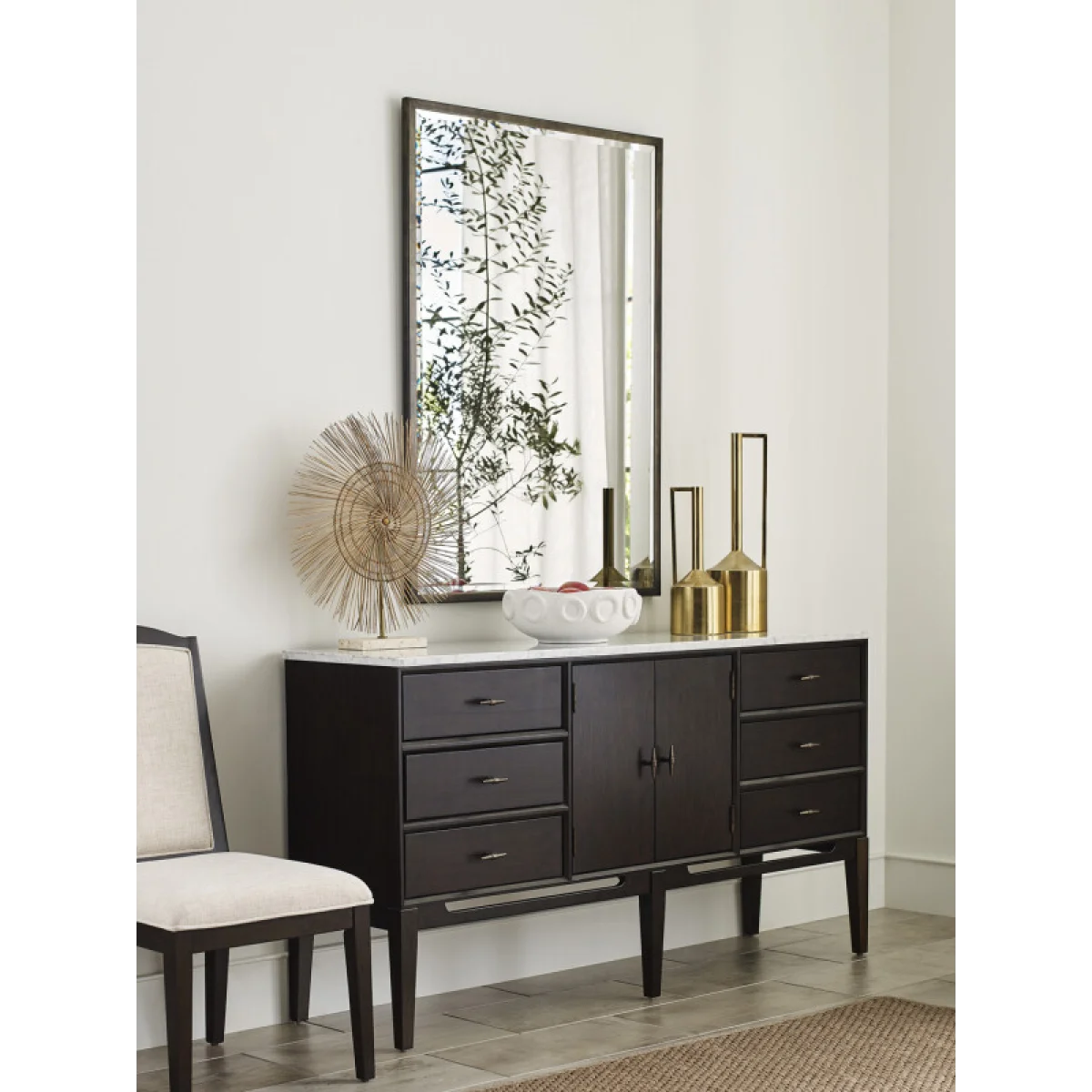 Sutton Sideboard Dining Storage Aspen Home 6