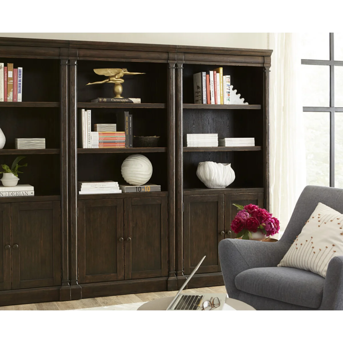 Jackson Door Bookcase Bookcases Aspen Home 7