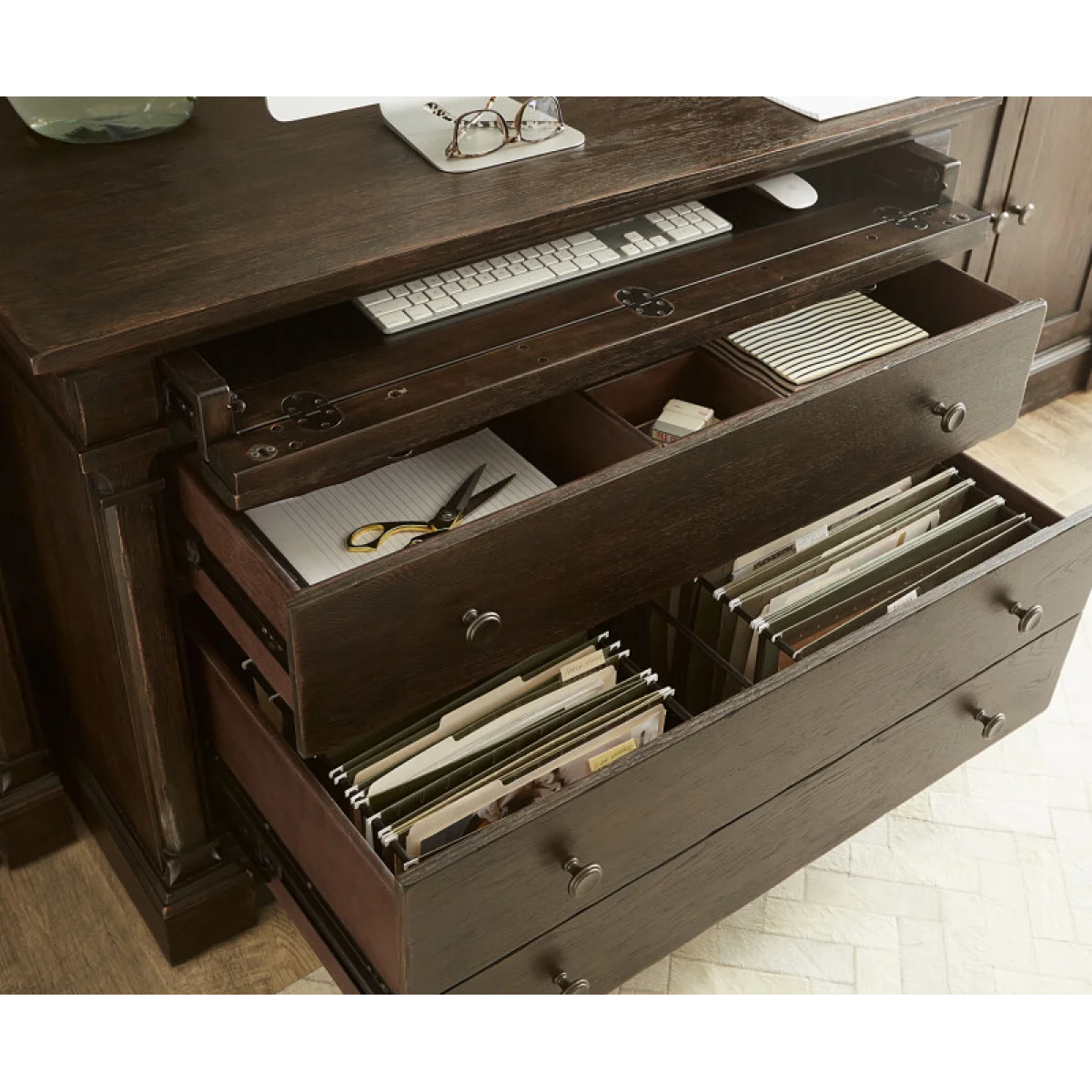 Jackson Workstation Combo File Office Storage Aspen Home 10
