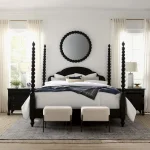 Caroline Cal King Side Rails Bed Parts Aspen Home 28