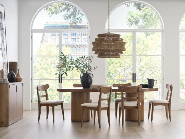 Caden Pedestaldining Tablebase Dining Tables Aspen Home