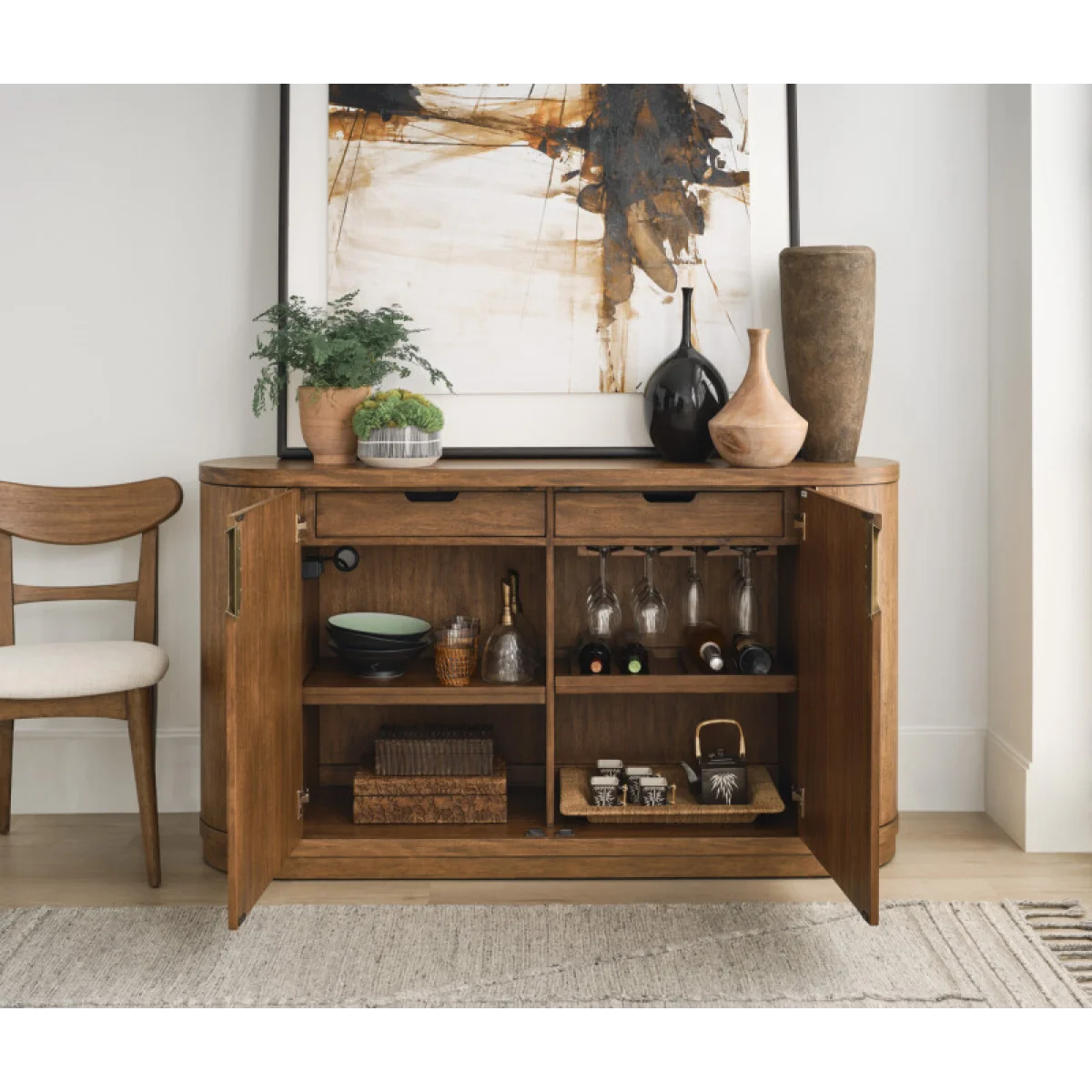 Caden Sideboard Dining Storage Aspen Home 7