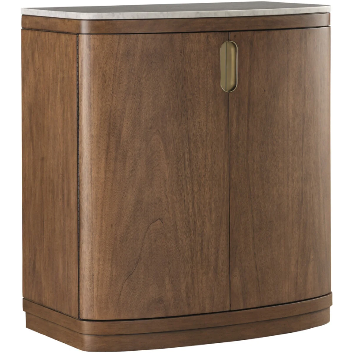 Caden Bar Cabinet W/marble Top Dining Storage Aspen Home 4