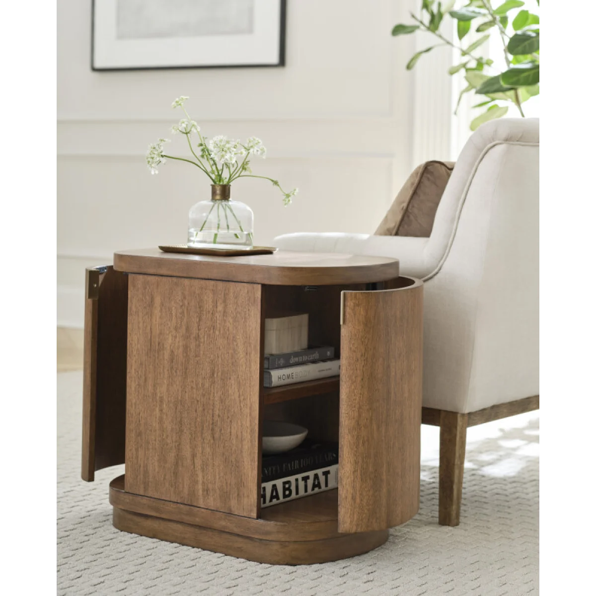 Caden End Table W/ Doors End tables Aspen Home 8