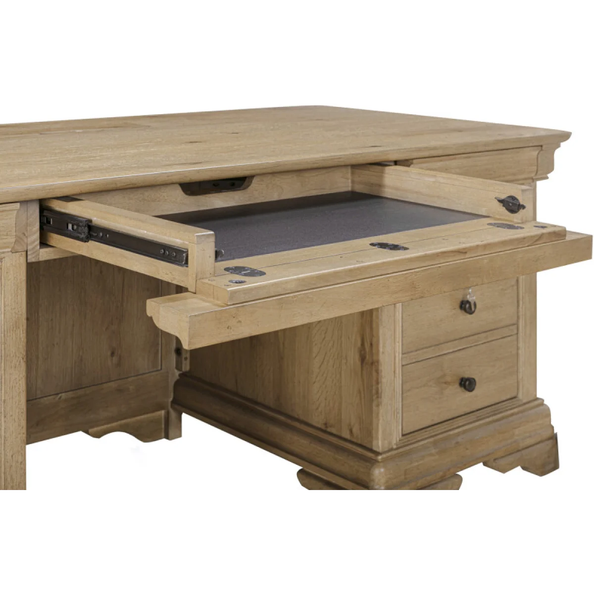 Chateau Philippe 72″ Executive Desk Top I3290-300T Desks Aspen Home 10