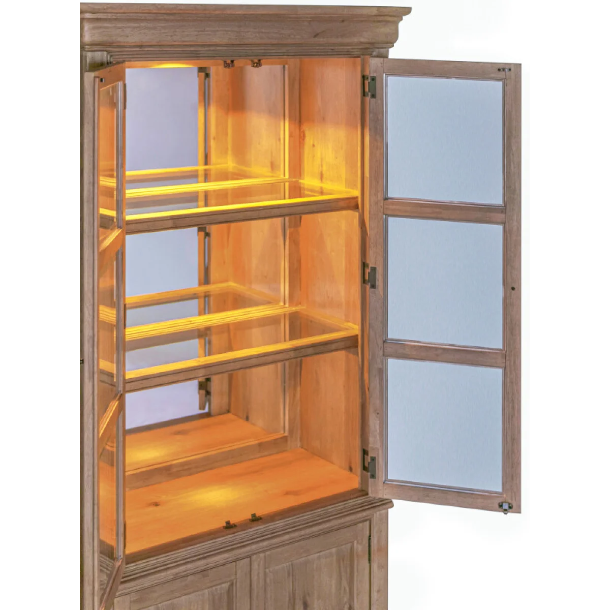 Chateau Philippe Glass Door Bookcase Bookcases Aspen Home 9
