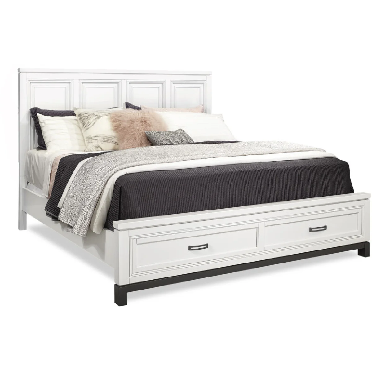 Hyde Park Panel Bed I32BRGRP17 Beds Aspen Home 4