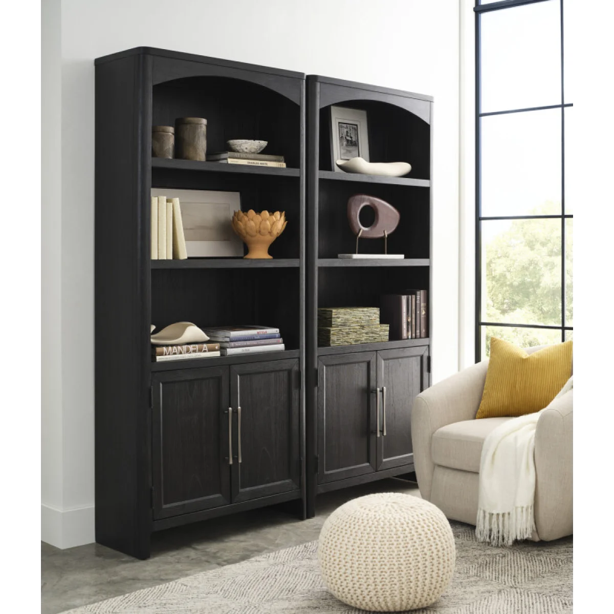 Sloane Door Bookcase Bookcases Aspen Home 7