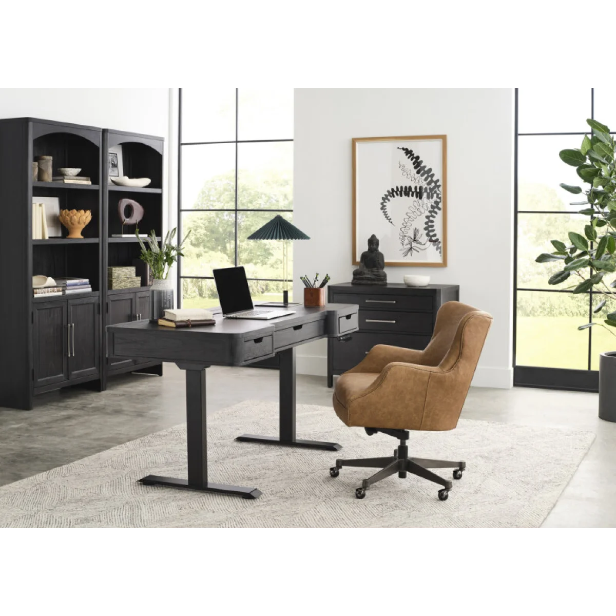 Sloane 60″ Adj. Lift Desk Top (for Iuab-301-2) I3327-360T Desks Aspen Home 4