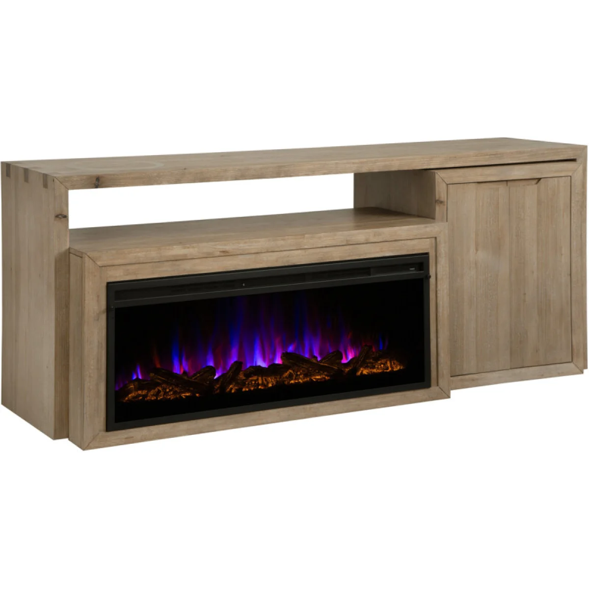 Lyndon 75″ Nesting Console W/ Storage I3342-276-LIT Entertainment Stands Aspen Home 4