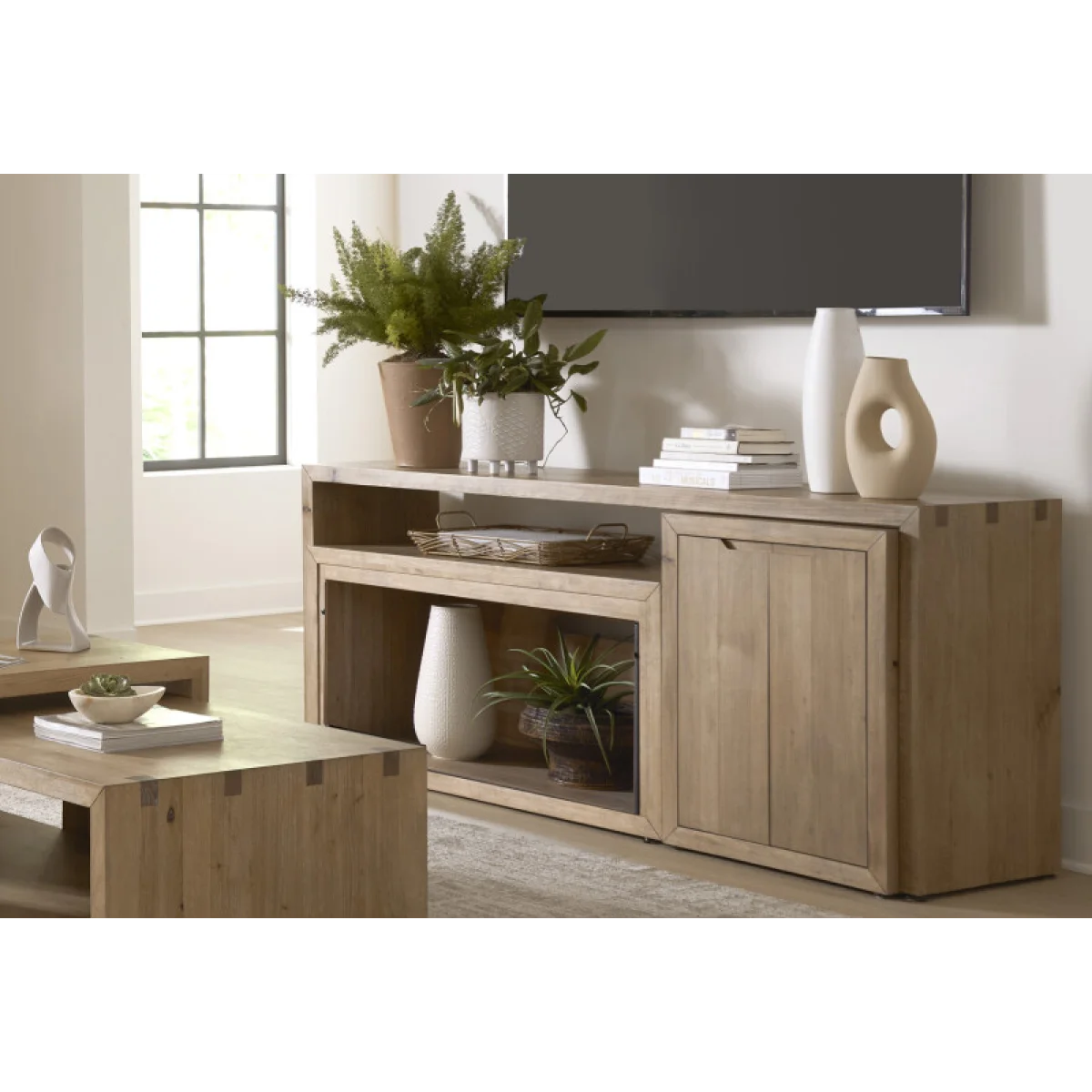 Lyndon 75″ Nesting Console W/ Storage I3342-276-LIT Entertainment Stands Aspen Home 21