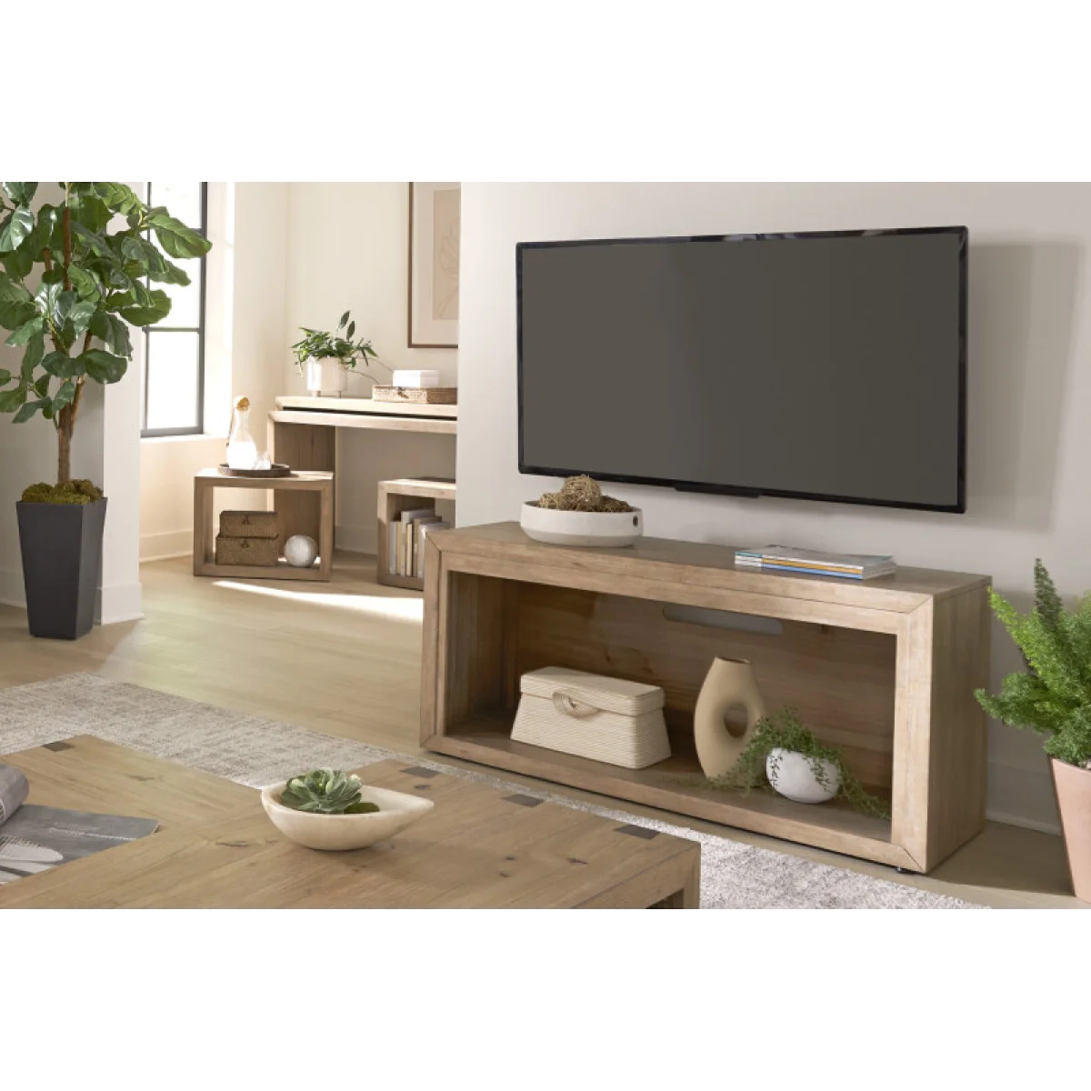 Lyndon 75″ Nesting Console W/ Storage I3342-276-LIT Entertainment Stands Aspen Home 12