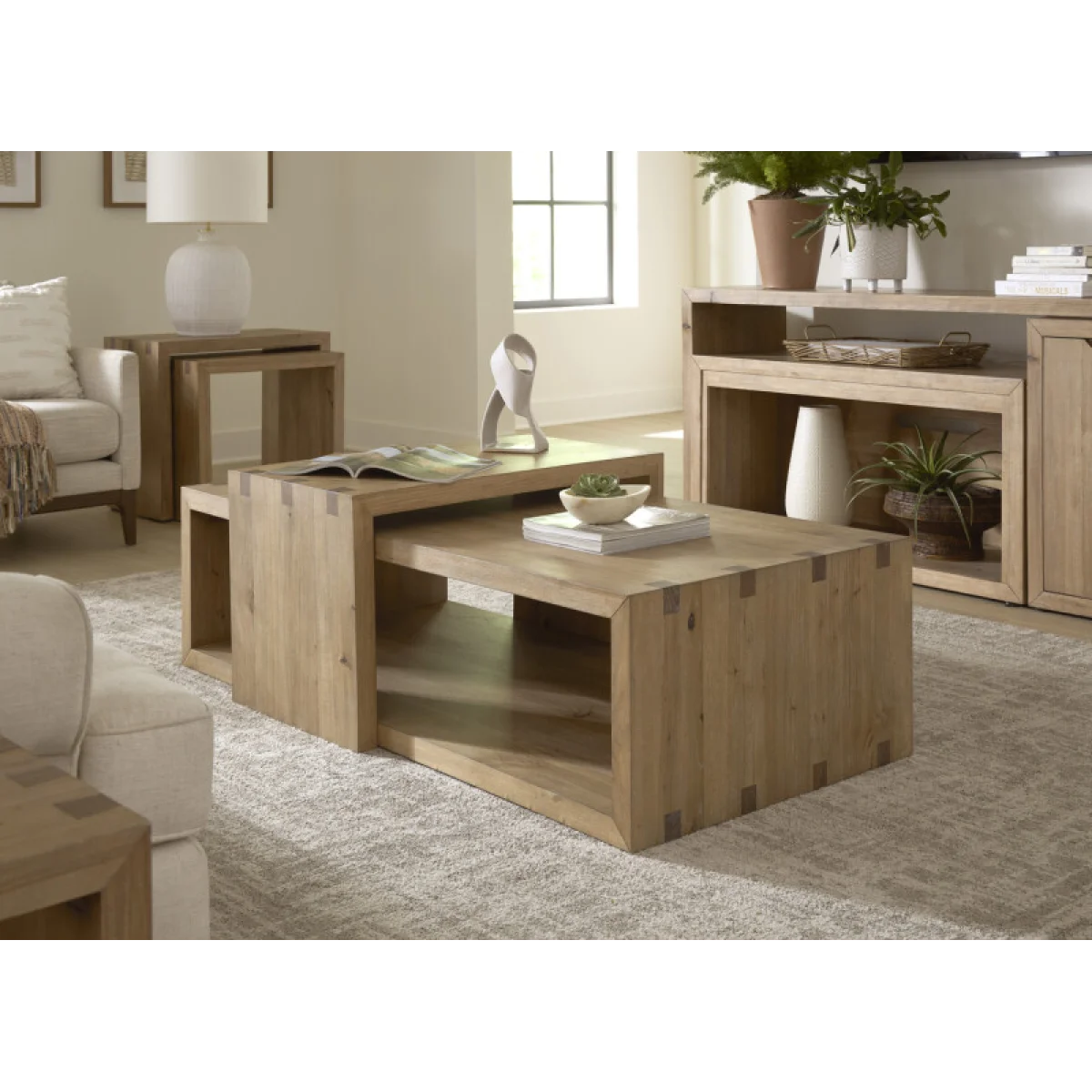 Lyndon Cocktail Table Cocktail & Coffee Tables Aspen Home 6