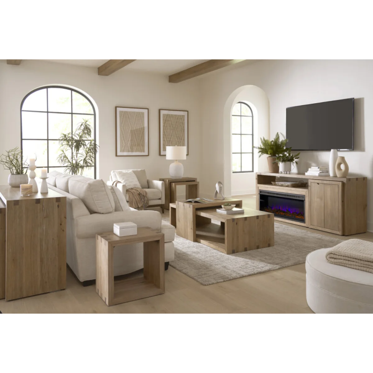 Lyndon Cocktail Table Cocktail & Coffee Tables Aspen Home 8