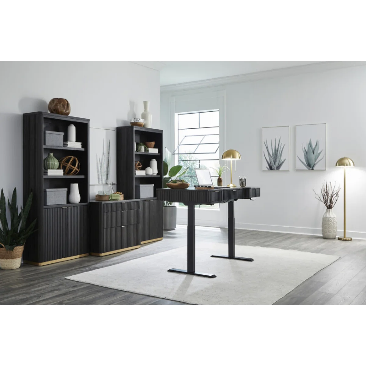 Rylan 60″ Adj. Lift Desk Top (for Iuab-301-2) I3404-360T-DRT Desks Aspen Home 7