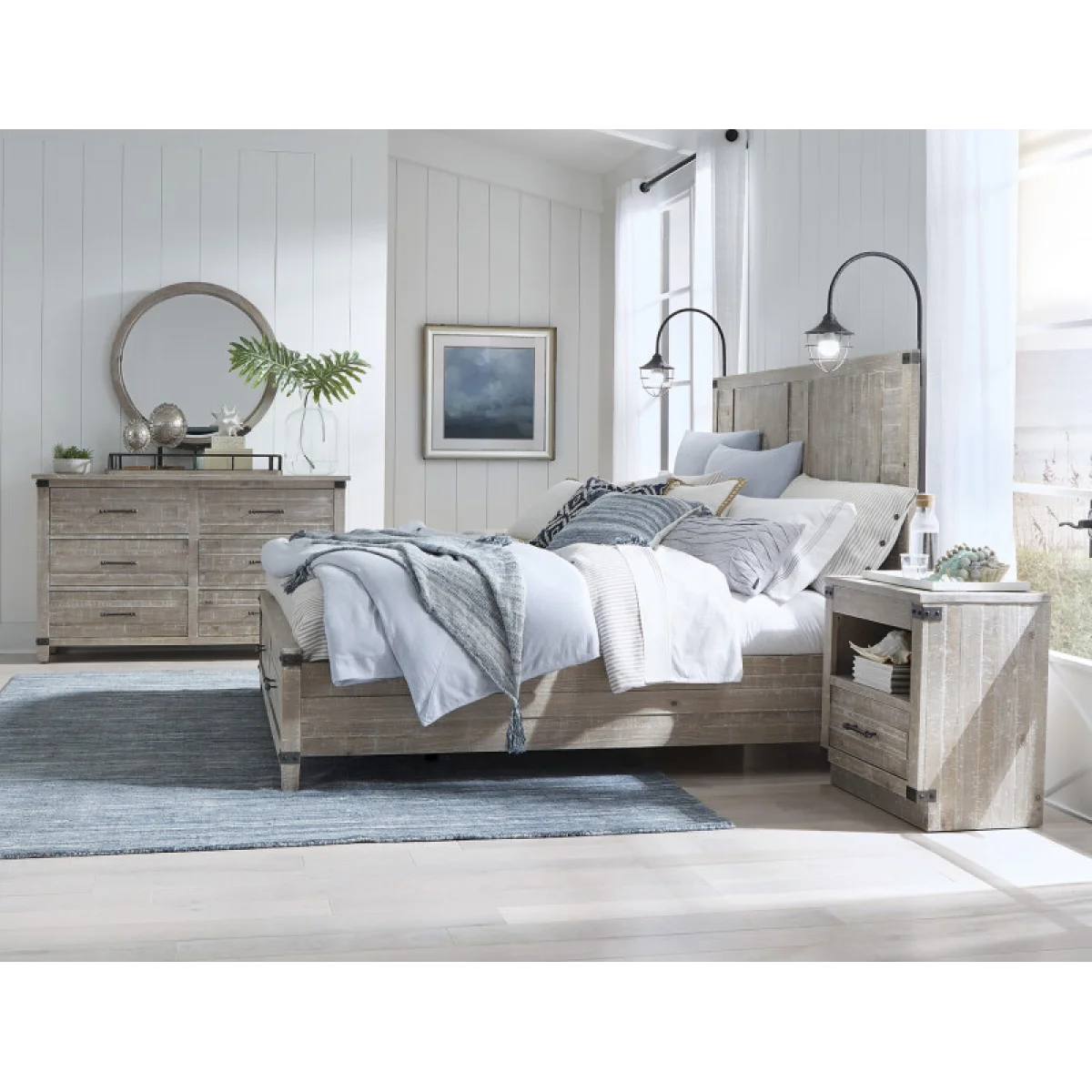 Foundry Queen Storage Fb Bed Parts Aspen Home 15