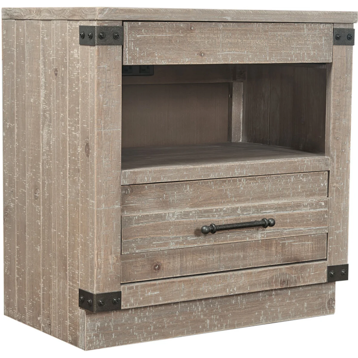 Foundry Ns Backer Panel (for 451 Ns) Nightstands Aspen Home 4