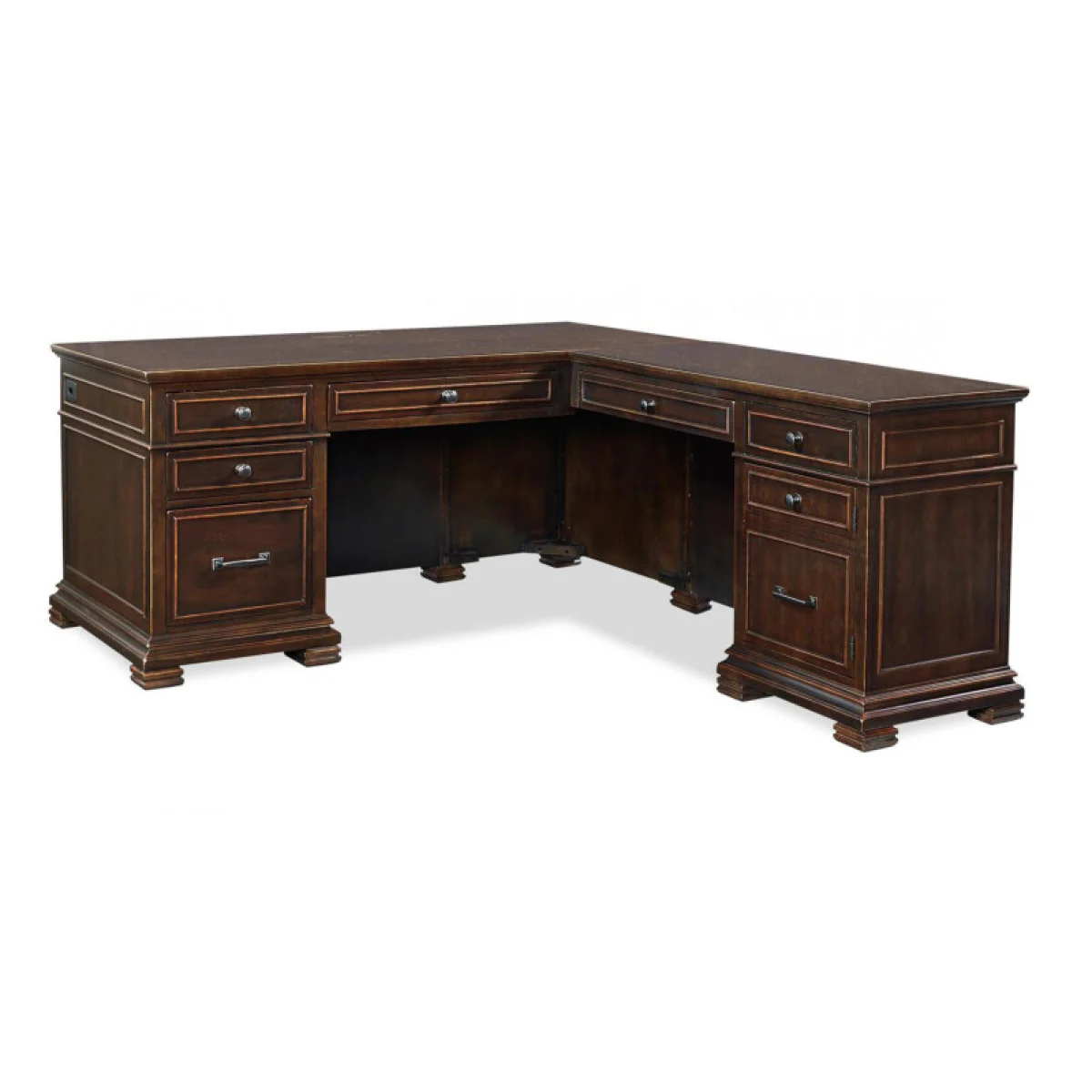 Weston 48″ Return Desk Desks Aspen Home 7