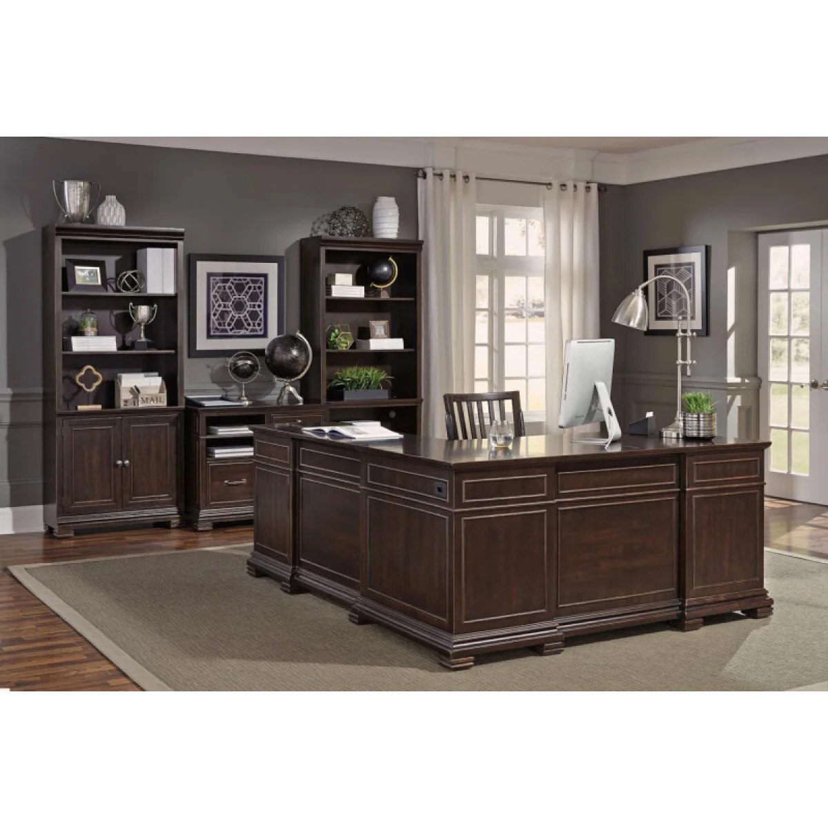 Weston 48″ Return Desk Desks Aspen Home 11
