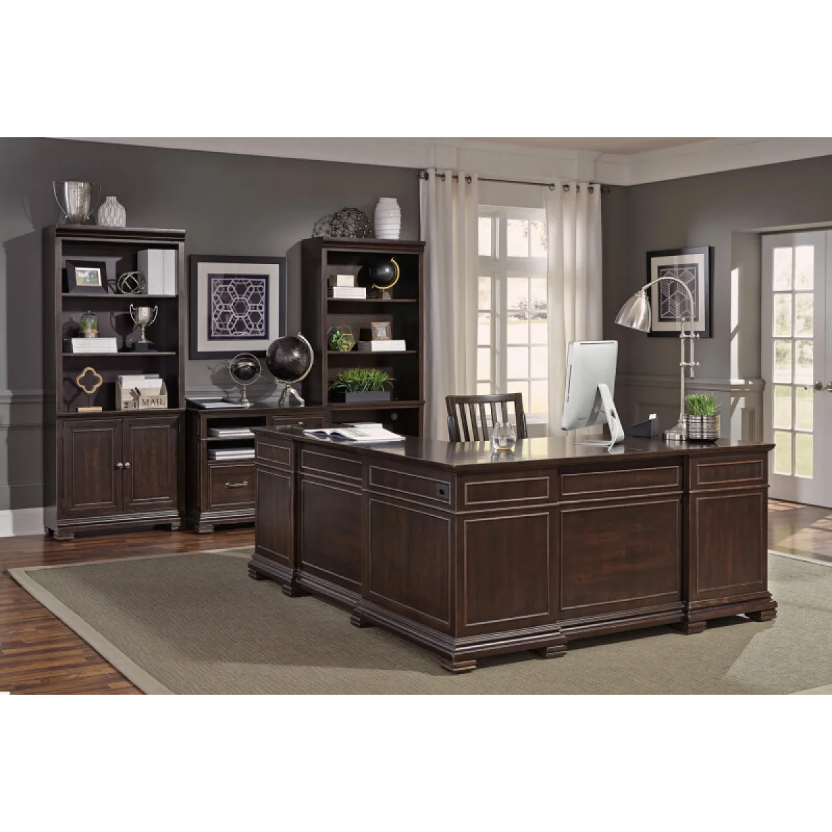 Weston Door Bookcase Bookcases Aspen Home 6