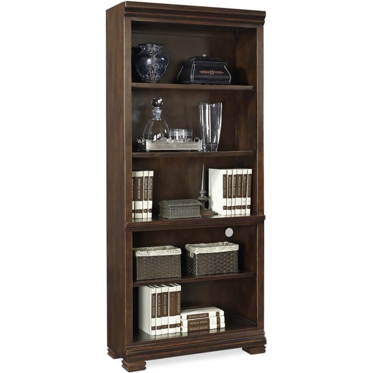 Weston Open Bookcase Bookcases Aspen Home 4