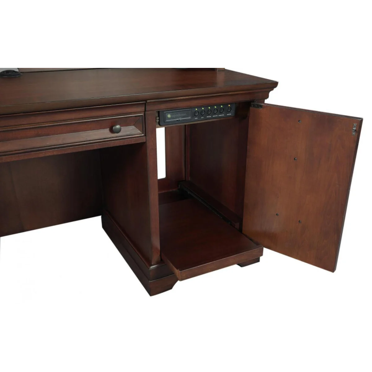 Richmond 66″ Credenza & Hutch I40HOGRP2 Desks Aspen Home 10