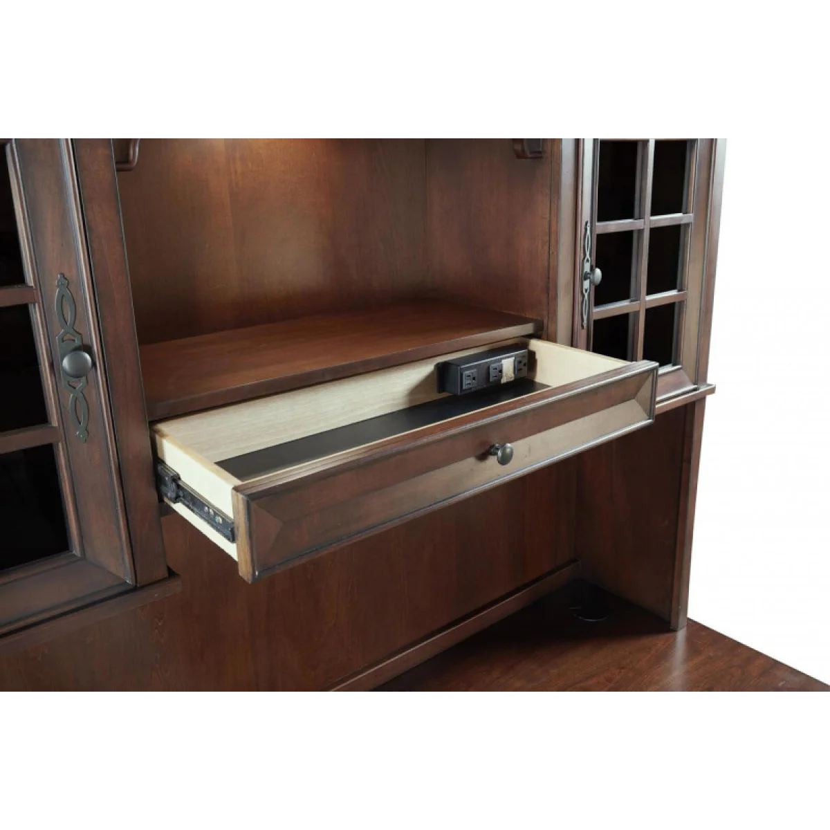 Richmond 66″ Credenza & Hutch I40HOGRP2 Desks Aspen Home 14