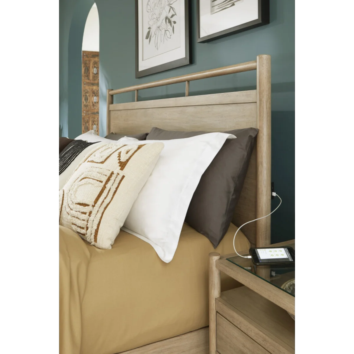 Shiloh Queen Panel Hb Bed Parts Aspen Home 19