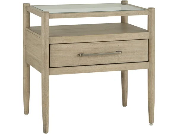 Shiloh 1 Drawer Nightstand Nightstands Aspen Home